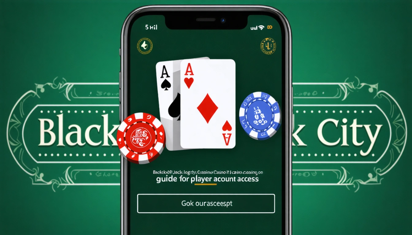 Blackjack city casino login guide for player account access